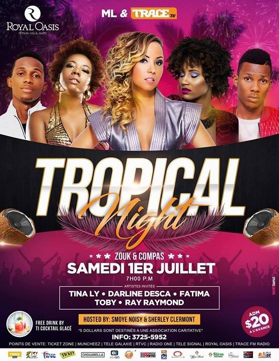 TROPICAL NIGHT ZOUK AND COMPAS